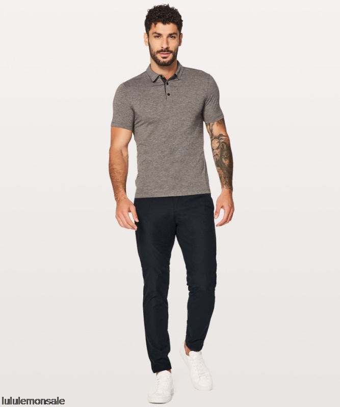 Lululemon Deutschland DELULU1042 | Lululemon Deutschland Classic Navy Commission Schmal Geschnittene Hose 34 Warpstreme